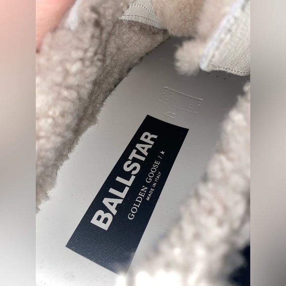 NEW- Golden Goose Sherpa Ball Star Sneaker, Size 43 - Picture 14 of 15